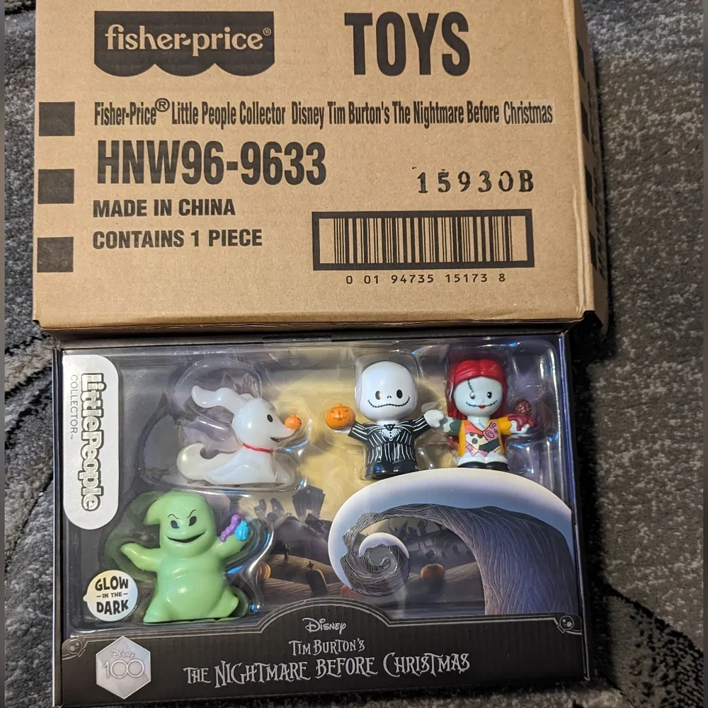 Fisher Price Little People Collector Disney Tim Burton - Picture 1 of 9